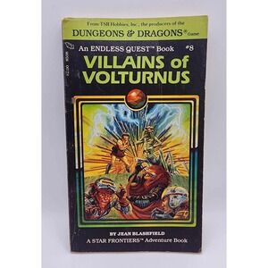 Endless Quest Villians‎ Of Volturness First Printing 1983
